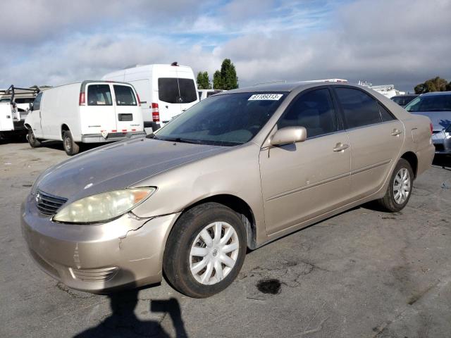 4T1BE32K65U978993 - 2005 TOYOTA CAMRY LE 金色 照片 1