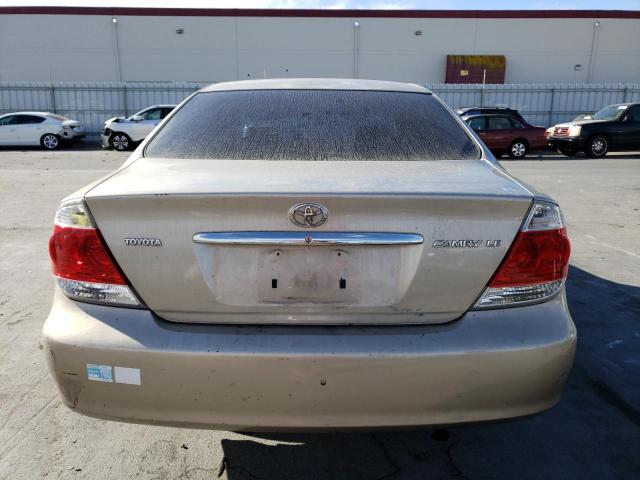 4T1BE32K65U978993 - 2005 TOYOTA CAMRY LE 金色 照片 6