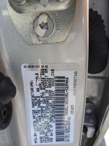 4T1BE32K82U615347 - 2002 TOYOTA CAMRY LE SILVER photo 12