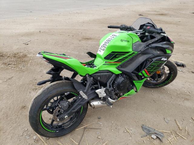 ML5EXER10PDA83262 - 2023 KAWASAKI EX650 R Verde foto 4