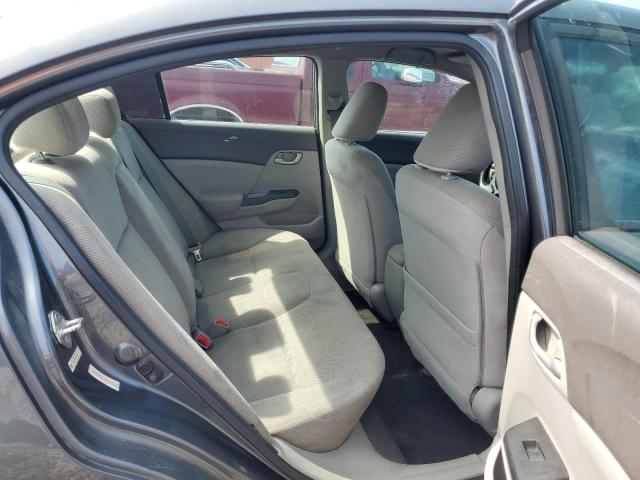 19XFB2F58CE013206 - 2012 HONDA CIVIC LX ნაცრისფერი ფოტო 10