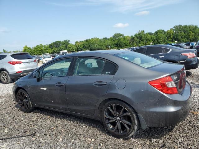 19XFB2F58CE013206 - 2012 HONDA CIVIC LX ნაცრისფერი ფოტო 2