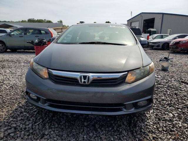 19XFB2F58CE013206 - 2012 HONDA CIVIC LX ნაცრისფერი ფოტო 5