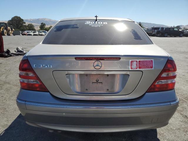 WDBRF56H36F748181 - 2006 MERCEDES-BENZ C 350 BEIGE photo 6