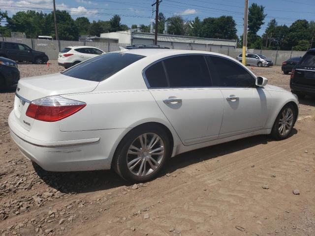 KMHGC4DE4AU098443 - 2010 HYUNDAI GENESIS 3.8L WHITE photo 3