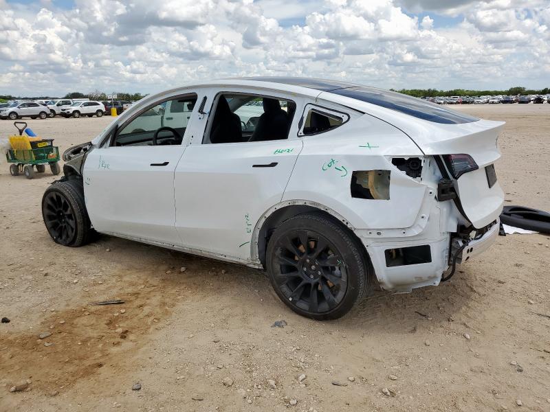 7SAYGDEE0PA070927 - 2023 TESLA MODEL Y Blanc photo 2