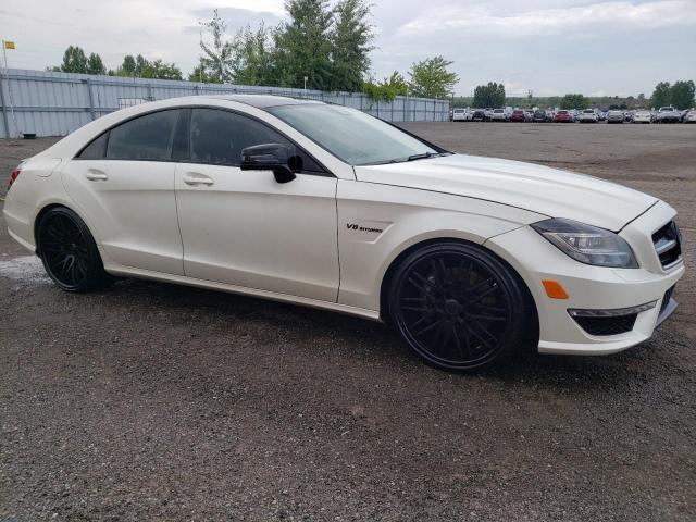 WDDLJ7EB8CA023673 - 2012 MERCEDES-BENZ CLS 63 AMG WHITE photo 4