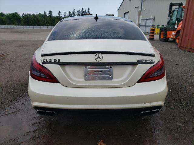 WDDLJ7EB8CA023673 - 2012 MERCEDES-BENZ CLS 63 AMG WHITE photo 6