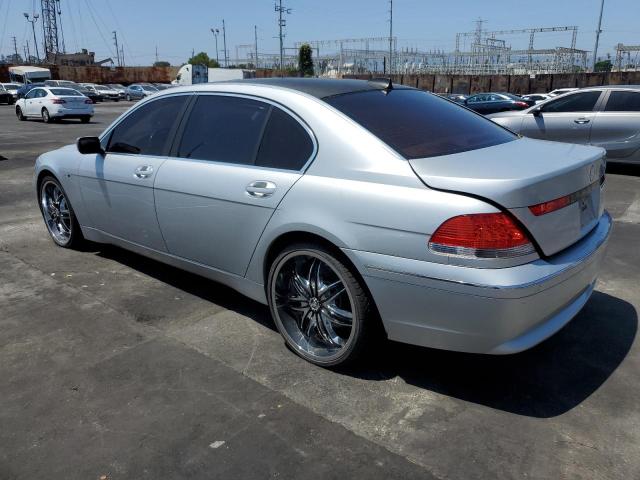 WBAGN63434DS50636 - 2004 BMW 745 LI Plata foto 2