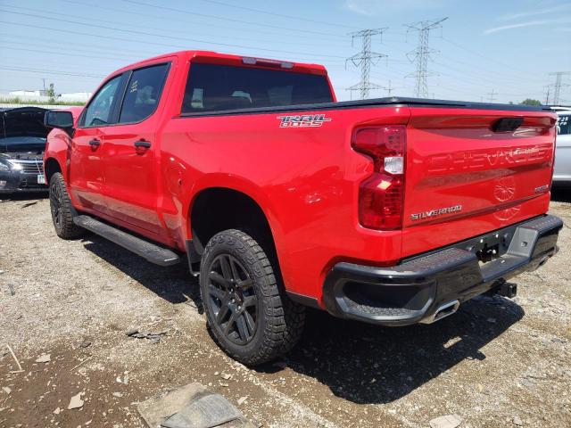 3GCUDCED0PG302509 - 2023 CHEVROLET SILVERADO K1500 TRAIL BOSS CUSTOM RED photo 2