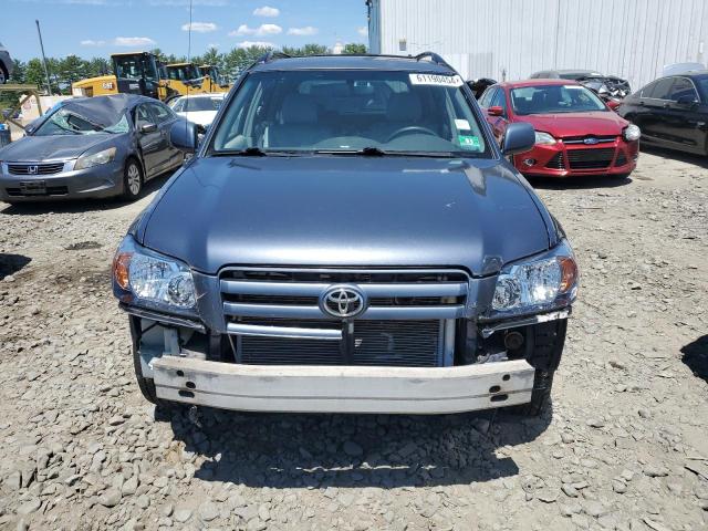 JTEEP21AX40022125 - 2004 TOYOTA HIGHLANDER BLUE photo 5