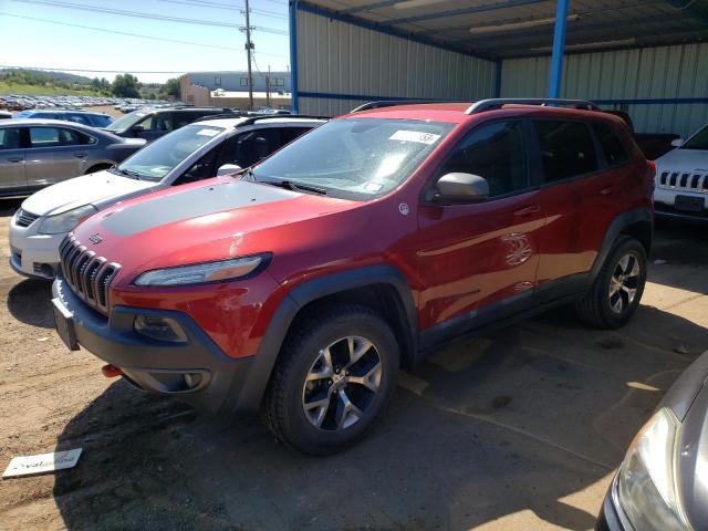 1C4PJMBB4EW220599 - 2014 JEEP CHEROKEE TRAILHAWK 红色 照片 1
