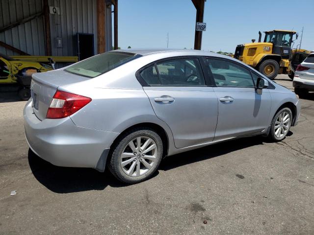 19XFB2F96CE019797 - 2012 HONDA CIVIC EXL فضي صورة 3