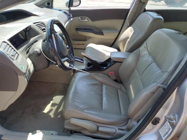 19XFB2F96CE019797 - 2012 HONDA CIVIC EXL فضي صورة 7