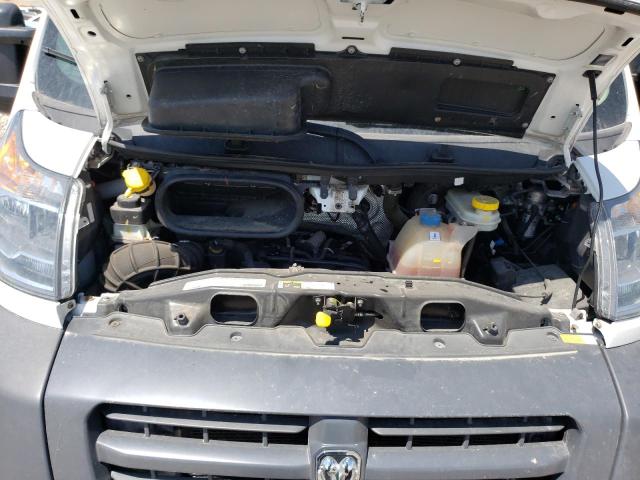 3C6TRVNGXHE519685 - 2017 RAM PROMASTER 1500 STANDARD WHITE photo 12