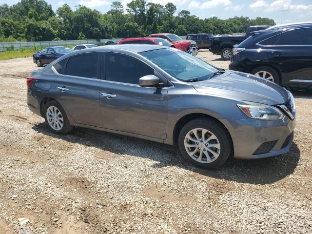 3N1AB7AP1JL613903 - 2018 NISSAN SENTRA S GRAY photo 4