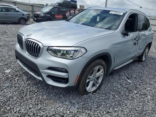 5UXTY3C02L9C30644 - 2020 BMW X3 SDRIVE30I SILVER photo 1