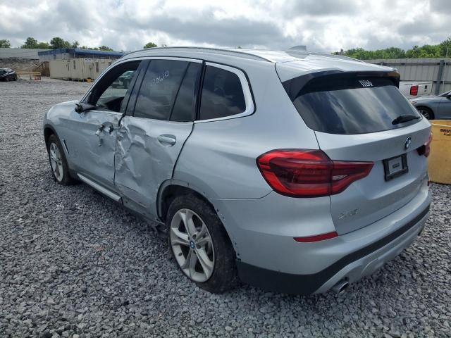 5UXTY3C02L9C30644 - 2020 BMW X3 SDRIVE30I SILVER photo 2