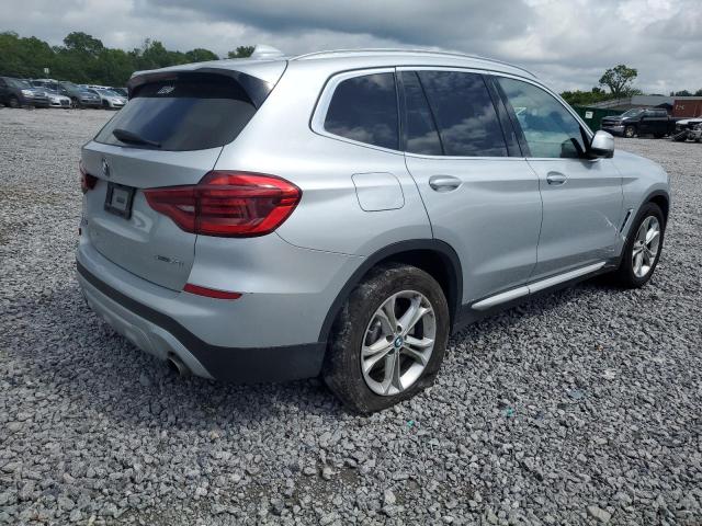 5UXTY3C02L9C30644 - 2020 BMW X3 SDRIVE30I SILVER photo 3