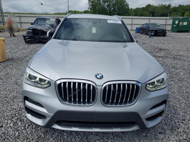 5UXTY3C02L9C30644 - 2020 BMW X3 SDRIVE30I SILVER photo 5