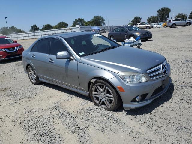 WDDGF56X58F164129 - 2008 MERCEDES-BENZ C 350 GRAY photo 4