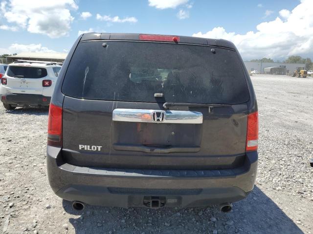 5FNYF3H62CB016329 - 2012 HONDA PILOT EXL 棕色 照片 6
