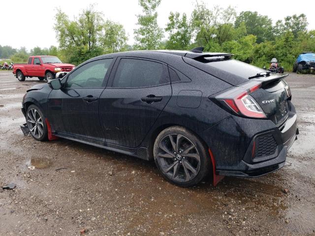 SHHFK7H90HU228768 - 2017 HONDA CIVIC SPORT TOURING BLACK photo 2