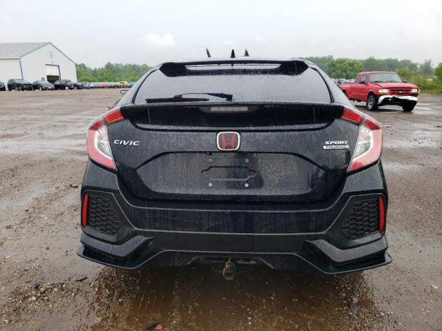 SHHFK7H90HU228768 - 2017 HONDA CIVIC SPORT TOURING BLACK photo 6