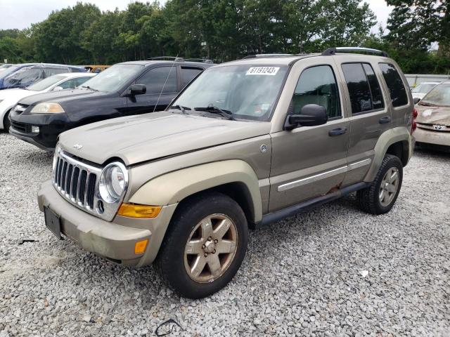 1J4GL58K16W162597 - 2006 JEEP LIBERTY LIMITED CREAM photo 1