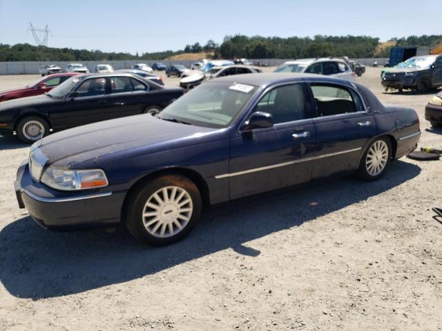 1LNHM81W43Y638035 - 2003 LINCOLN TOWN CAR EXECUTIVE BLUE photo 1