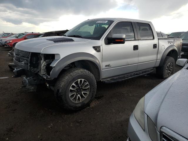 1FTFW1R67EFB28682 - 2014 FORD F150 SVT RAPTOR SILVER photo 1