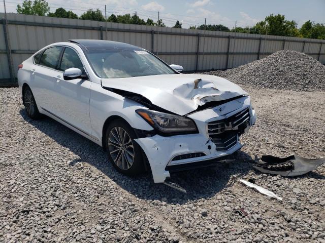 KMHGN4JE4FU048180 - 2015 HYUNDAI GENESIS 3.8L WHITE photo 4