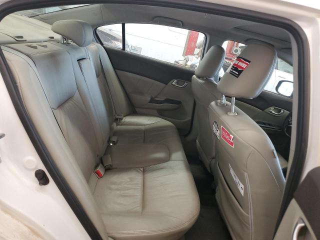 2HGFB2F93CH506753 - 2012 HONDA CIVIC EXL WHITE photo 10
