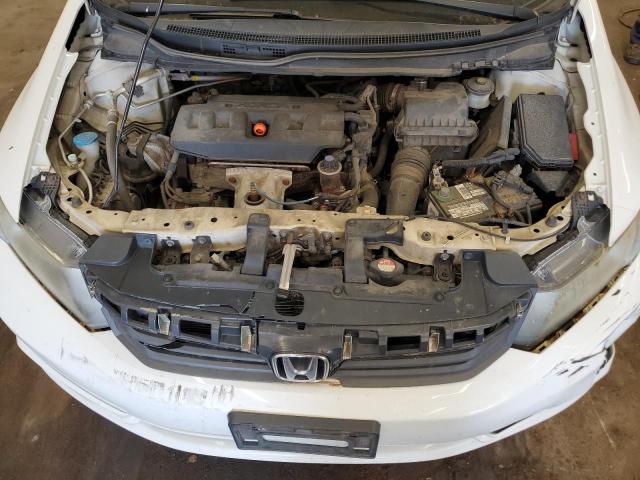 2HGFB2F93CH506753 - 2012 HONDA CIVIC EXL WHITE photo 11
