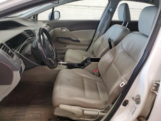 2HGFB2F93CH506753 - 2012 HONDA CIVIC EXL WHITE photo 7