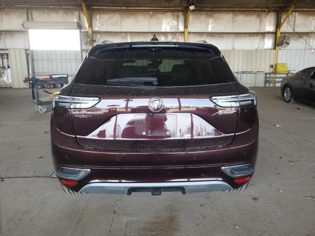 LRBFZRR47ND159560 - 2022 BUICK ENVISION AVENIR MAROON photo 6