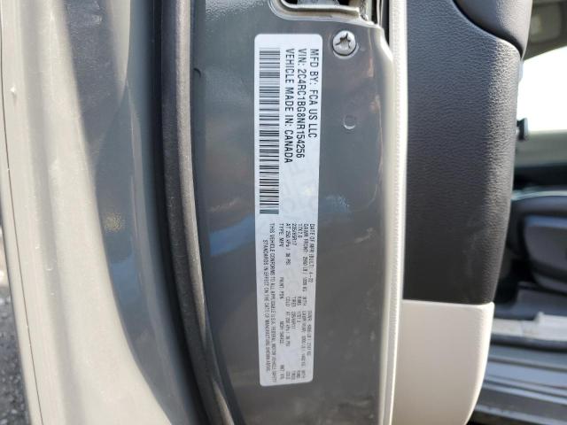 2C4RC1BG8NR154256 - 2022 CHRYSLER PACIFICA TOURING L 灰色 照片 12