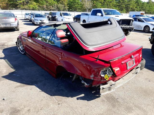 WBSBR93414PK07150 - 2004 BMW M3 RED photo 3