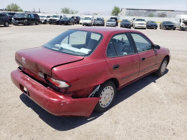 1Y1SK5261SZ007325 - 1995 GEO PRIZM BASE RED photo 3