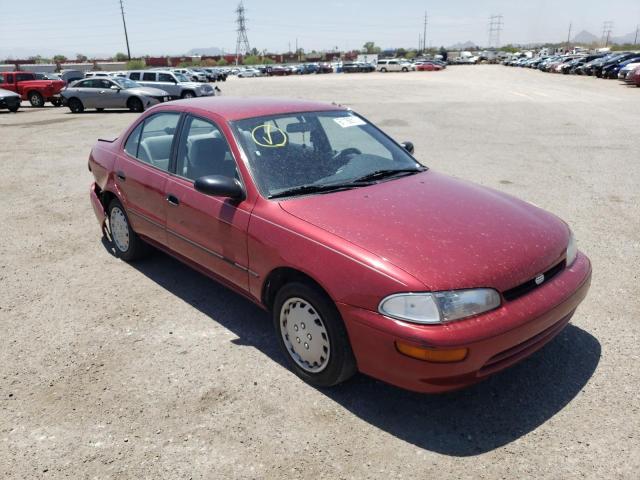 1Y1SK5261SZ007325 - 1995 GEO PRIZM BASE RED photo 4