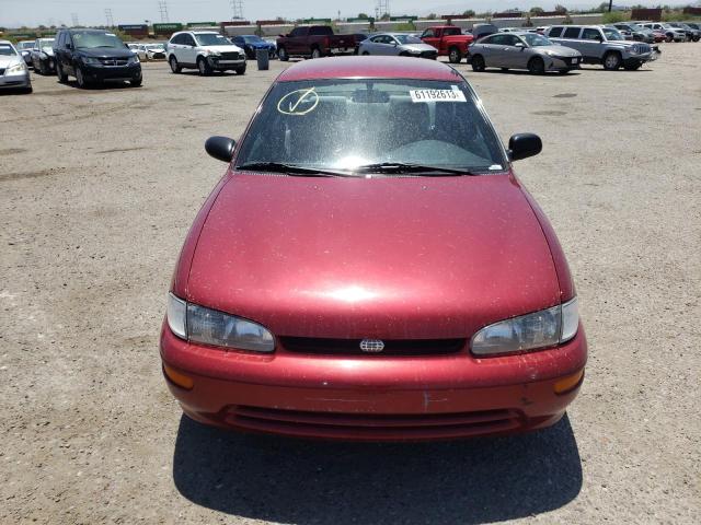 1Y1SK5261SZ007325 - 1995 GEO PRIZM BASE RED photo 5