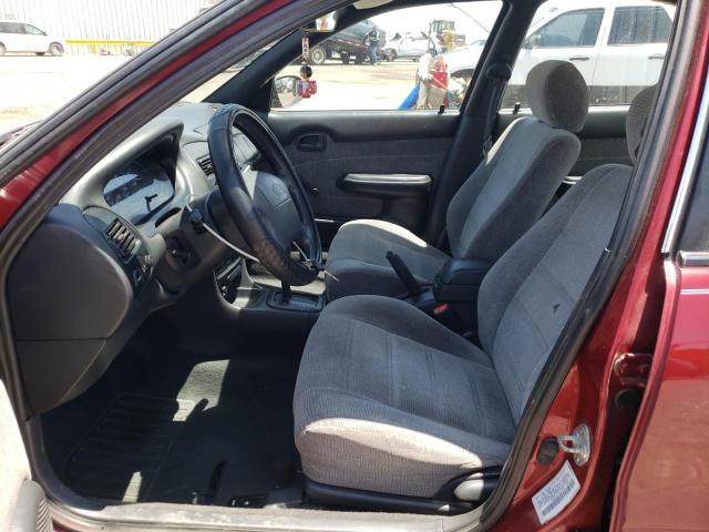 1Y1SK5261SZ007325 - 1995 GEO PRIZM BASE RED photo 7