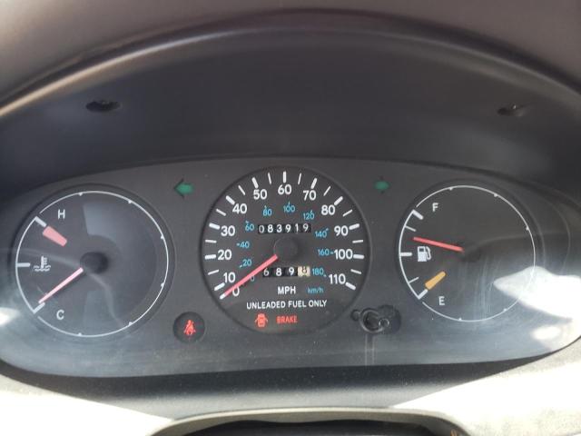 1Y1SK5261SZ007325 - 1995 GEO PRIZM BASE RED photo 9