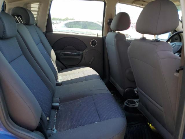 KL1TD66697B792607 - 2007 CHEVROLET AVEO BASE BLUE photo 10