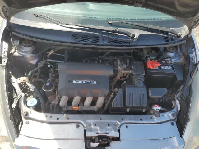 JHMGD38697S017311 - 2007 HONDA FIT S SILVER photo 11