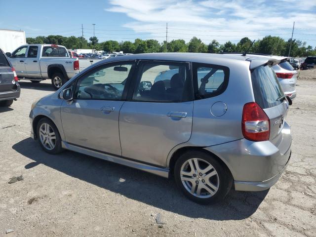 JHMGD38697S017311 - 2007 HONDA FIT S SILVER photo 2