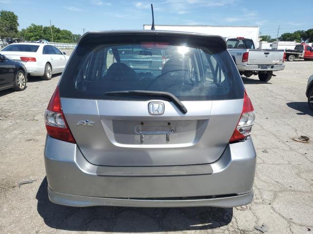 JHMGD38697S017311 - 2007 HONDA FIT S SILVER photo 6