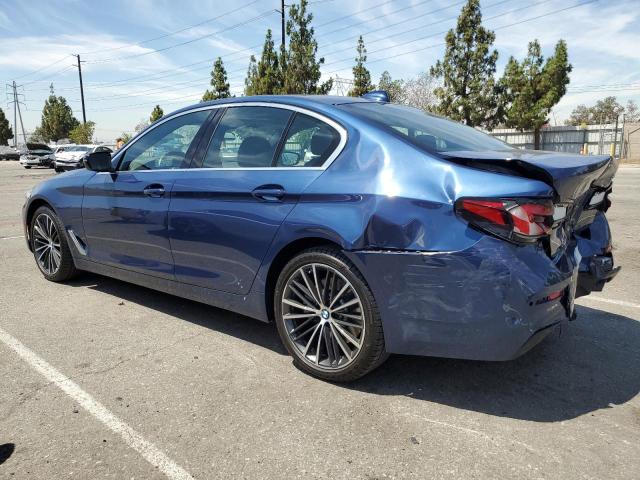 WBA53BJ0XNCH62152 - 2022 BMW 540 I BLUE photo 2