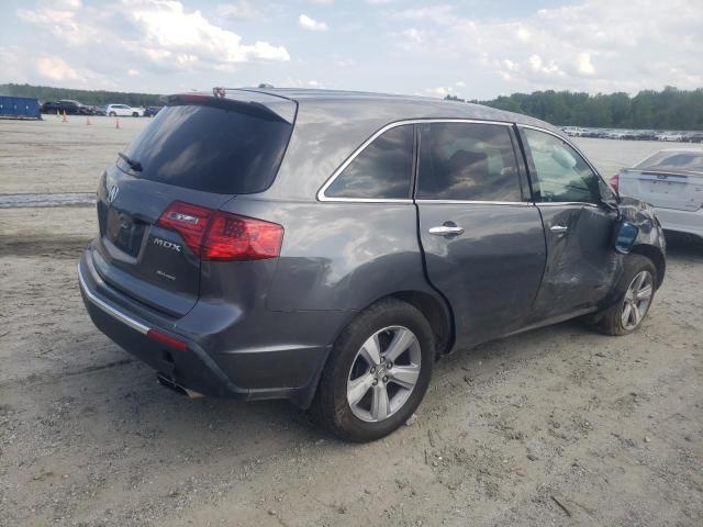 2HNYD2H47CH519602 - 2012 ACURA MDX TECHNOLOGY GRAY photo 3