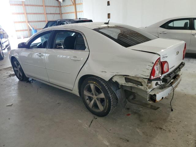 1G1ZC5E17BF206647 - 2011 CHEVROLET MALIBU 1LT WHITE photo 2